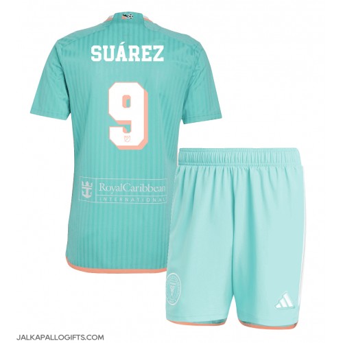 Inter Miami Luis Suarez #9 Kolmas Peliasu Lasten 2024-25 Lyhythihainen (+ Lyhyet housut)